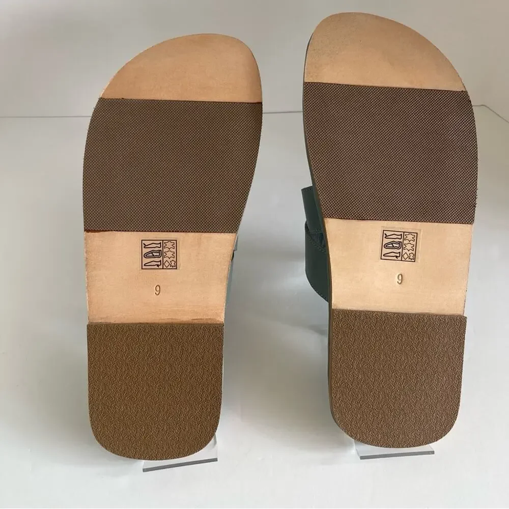 Free‎ People Leather Buckle Sandal Sloan Size 9